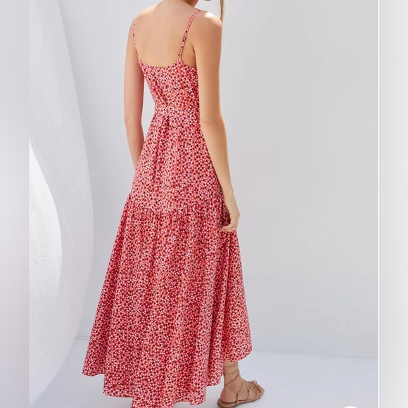 ❣️HP❣️Anthropologie Hutch Flutter Wrap Midi Dress NWT Size XSP - Picture 2 of 13